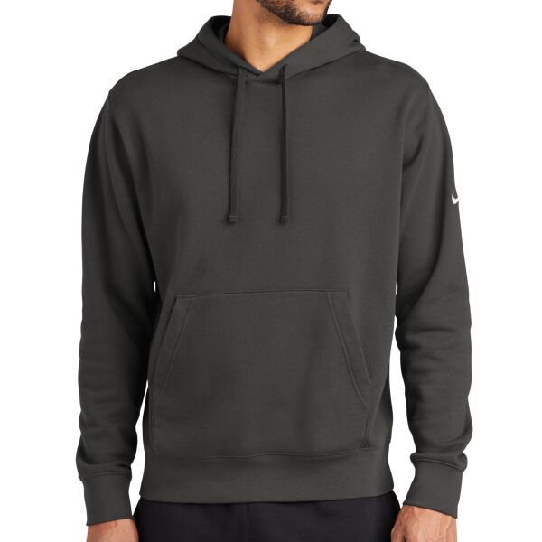 NIKE NKDR149 Adult Club Fleece Sleeve Swoosh Pullover Hoodie Thumbnail