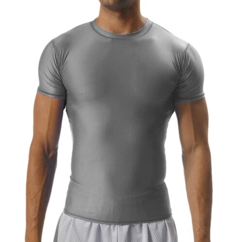 A4 NB3130 Youth Polyester Spandex Short Sleeve Compression T-Shirt Thumbnail