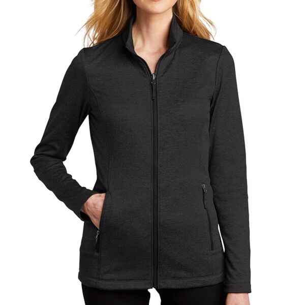 Port Authority L905 Ladies Collective Striated Fleece Jacket Thumbnail