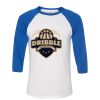 Bella 3200 Unisex Three-Quarter Sleeve Baseball Tee Thumbnail