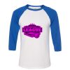 Bella 3200 Unisex Three-Quarter Sleeve Baseball Tee Thumbnail