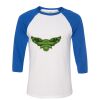 Bella 3200 Unisex Three-Quarter Sleeve Baseball Tee Thumbnail