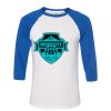 Bella 3200 Unisex Three-Quarter Sleeve Baseball Tee Thumbnail