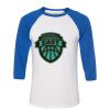 Bella 3200 Unisex Three-Quarter Sleeve Baseball Tee Thumbnail