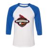 Bella 3200 Unisex Three-Quarter Sleeve Baseball Tee Thumbnail