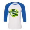 Bella 3200 Unisex Three-Quarter Sleeve Baseball Tee Thumbnail