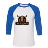 Bella 3200 Unisex Three-Quarter Sleeve Baseball Tee Thumbnail