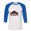 Bella 3200 Unisex Three-Quarter Sleeve Baseball Tee Thumbnail