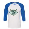 Bella 3200 Unisex Three-Quarter Sleeve Baseball Tee Thumbnail