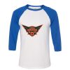 Bella 3200 Unisex Three-Quarter Sleeve Baseball Tee Thumbnail