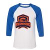 Bella 3200 Unisex Three-Quarter Sleeve Baseball Tee Thumbnail