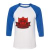 Bella 3200 Unisex Three-Quarter Sleeve Baseball Tee Thumbnail