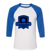 Bella 3200 Unisex Three-Quarter Sleeve Baseball Tee Thumbnail