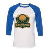 Bella 3200 Unisex Three-Quarter Sleeve Baseball Tee Thumbnail