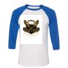 Bella 3200 Unisex Three-Quarter Sleeve Baseball Tee Thumbnail