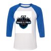 Bella 3200 Unisex Three-Quarter Sleeve Baseball Tee Thumbnail