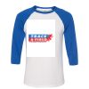 Bella 3200 Unisex Three-Quarter Sleeve Baseball Tee Thumbnail