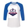 Bella 3200 Unisex Three-Quarter Sleeve Baseball Tee Thumbnail