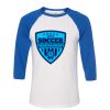 Bella 3200 Unisex Three-Quarter Sleeve Baseball Tee Thumbnail