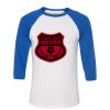 Bella 3200 Unisex Three-Quarter Sleeve Baseball Tee Thumbnail