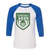 Bella 3200 Unisex Three-Quarter Sleeve Baseball Tee Thumbnail