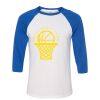 Bella 3200 Unisex Three-Quarter Sleeve Baseball Tee Thumbnail