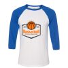 Bella 3200 Unisex Three-Quarter Sleeve Baseball Tee Thumbnail