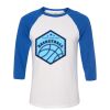 Bella 3200 Unisex Three-Quarter Sleeve Baseball Tee Thumbnail