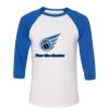 Bella 3200 Unisex Three-Quarter Sleeve Baseball Tee Thumbnail