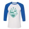 Bella 3200 Unisex Three-Quarter Sleeve Baseball Tee Thumbnail