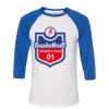 Bella 3200 Unisex Three-Quarter Sleeve Baseball Tee Thumbnail