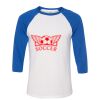 Bella 3200 Unisex Three-Quarter Sleeve Baseball Tee Thumbnail