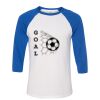 Bella 3200 Unisex Three-Quarter Sleeve Baseball Tee Thumbnail