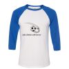 Bella 3200 Unisex Three-Quarter Sleeve Baseball Tee Thumbnail