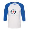 Bella 3200 Unisex Three-Quarter Sleeve Baseball Tee Thumbnail