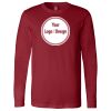 Bella 3501 Adult Long Sleeve Jersey Tee Thumbnail