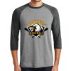 District DM136 Adult Perfect Tri 3/4 Sleeve Raglan Thumbnail