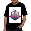 Next Level 3310 Boy's Short-Sleeved Cotton Crew Shirt Thumbnail